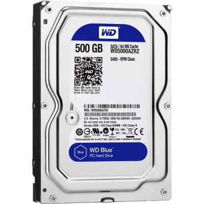 WESTERN DİGİTAL 500GB HDD 3.5" SATAM)